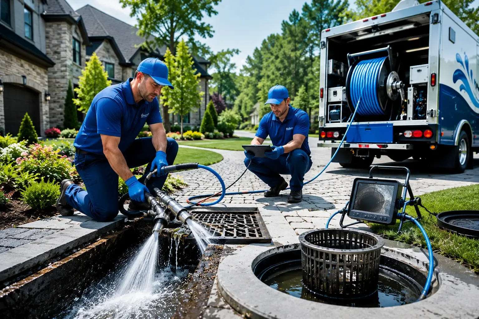 Local outdoor drain cleaning professionals in Melrose, OH